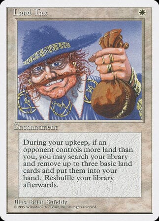 Land Tax [Fourth Edition] MTG Single Magic: The Gathering  | Multizone: Comics And Games