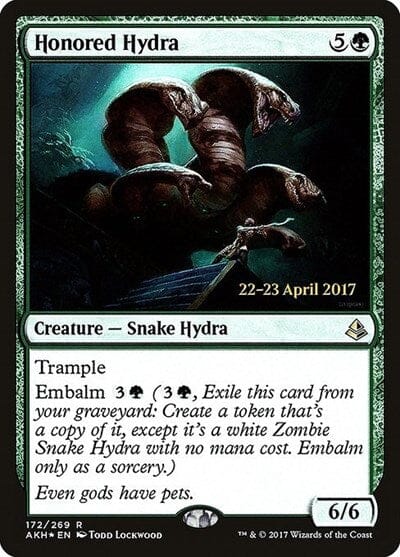 Honored Hydra [Amonkhet Promos] MTG Single Magic: The Gathering  | Multizone: Comics And Games