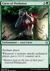 Curse of Predation [Commander Anthology] MTG Single Magic: The Gathering  | Multizone: Comics And Games