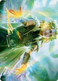 Revitalize Art Card (Gold-Stamped Signature) [Kaldheim: Art Series] MTG Single Magic: The Gathering  | Multizone: Comics And Games
