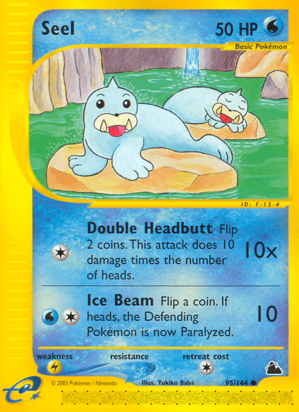 Seel (95/144) [Skyridge] Pokemon Single Pokémon  | Multizone: Comics And Games