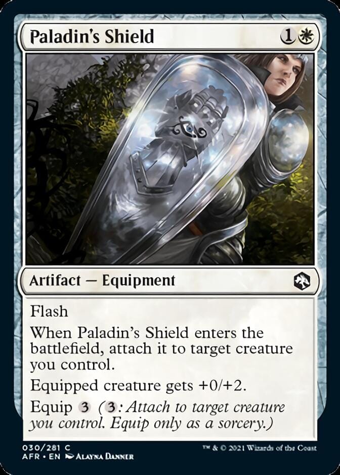 Paladin's Shield [Dungeons & Dragons: Adventures in the Forgotten Realms] MTG Single Magic: The Gathering  | Multizone: Comics And Games