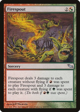 Firespout [Shadowmoor] MTG Single Magic: The Gathering  | Multizone: Comics And Games