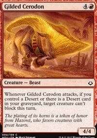 Gilded Cerodon [Hour of Devastation] MTG Single Magic: The Gathering  | Multizone: Comics And Games