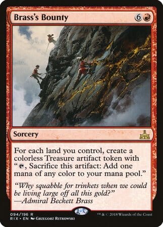 Brass's Bounty [Rivals of Ixalan] MTG Single Magic: The Gathering  | Multizone: Comics And Games