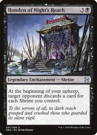 Honden of Night's Reach [Eternal Masters] MTG Single Magic: The Gathering  | Multizone: Comics And Games