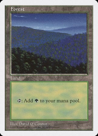 Forest (418) [Fifth Edition] MTG Single Magic: The Gathering  | Multizone: Comics And Games