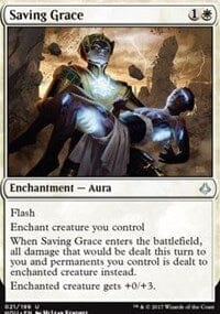 Saving Grace [Hour of Devastation] MTG Single Magic: The Gathering  | Multizone: Comics And Games