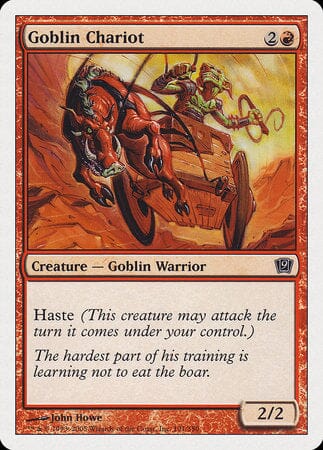 Goblin Chariot [Ninth Edition] MTG Single Magic: The Gathering  | Multizone: Comics And Games