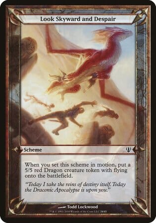 Look Skyward and Despair (Archenemy) [Archenemy Schemes] MTG Single Magic: The Gathering  | Multizone: Comics And Games