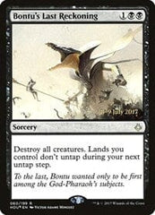 Bontu's Last Reckoning [Hour of Devastation Promos] MTG Single Magic: The Gathering  | Multizone: Comics And Games