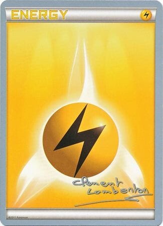 Lightning Energy (Anguille Sous Roche - Clement Lamberton) [World Championships 2013] Pokemon Single Pokémon  | Multizone: Comics And Games