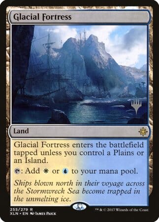 Glacial Fortress [Ixalan Promos] MTG Single Magic: The Gathering  | Multizone: Comics And Games