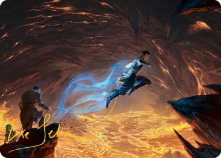 Fly Art Card (Gold-Stamped Signature) [Dungeons & Dragons: Adventures in the Forgotten Realms Art Series] MTG Single Magic: The Gathering  | Multizone: Comics And Games