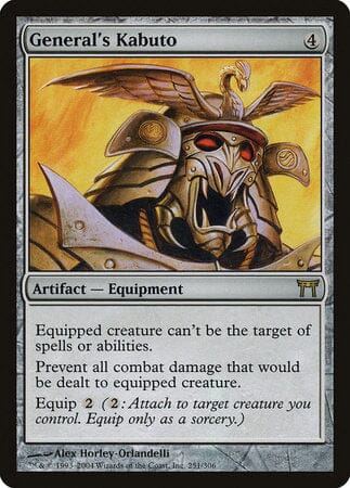 General's Kabuto [Champions of Kamigawa] MTG Single Magic: The Gathering  | Multizone: Comics And Games