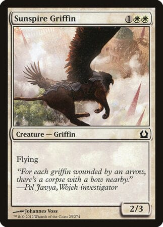 Sunspire Griffin [Return to Ravnica] MTG Single Magic: The Gathering  | Multizone: Comics And Games