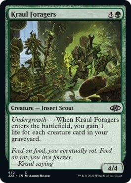 Kraul Foragers [Jumpstart 2022] MTG Single Magic: The Gathering  | Multizone: Comics And Games
