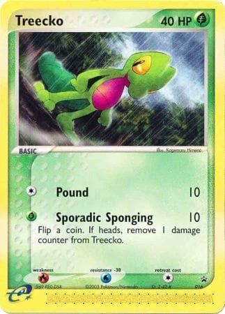 Treecko (016) (Non-Holo) [Nintendo: Black Star Promos] Pokemon Single Pokémon  | Multizone: Comics And Games