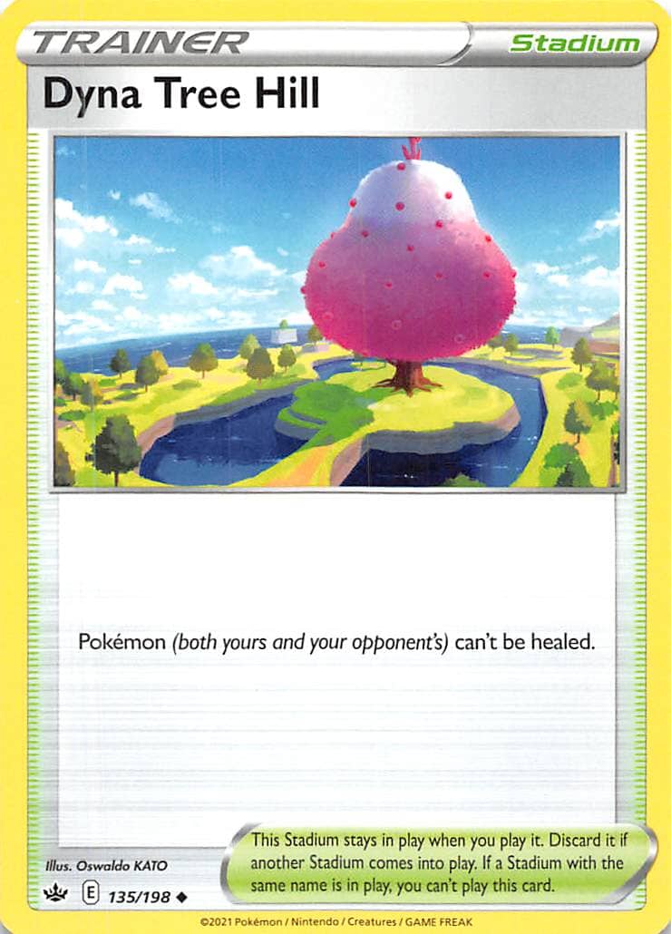 Dyna Tree Hill (135/198) [Sword & Shield: Chilling Reign] Pokemon Single Pokémon  | Multizone: Comics And Games