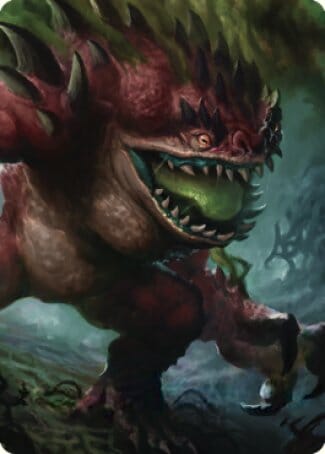 Hezrou Art Card [Commander Legends: Battle for Baldur's Gate Art Series] MTG Single Magic: The Gathering  | Multizone: Comics And Games