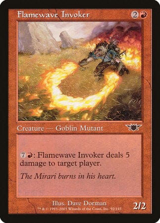 Flamewave Invoker [Legions] MTG Single Magic: The Gathering  | Multizone: Comics And Games