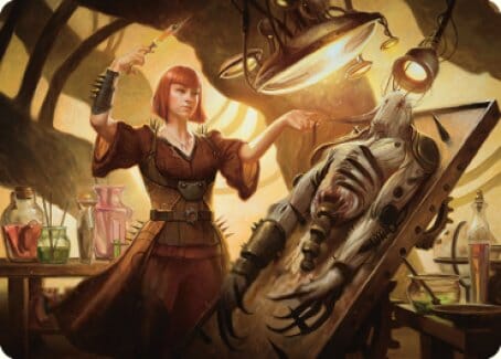 Ashnod, Flesh Mechanist Art Card [The Brothers' War Art Series] MTG Single Magic: The Gathering  | Multizone: Comics And Games