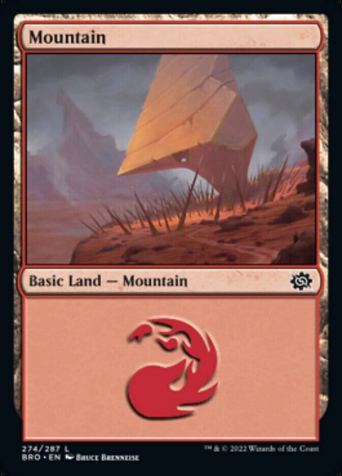 Mountain (274) [The Brothers' War] MTG Single Magic: The Gathering  | Multizone: Comics And Games