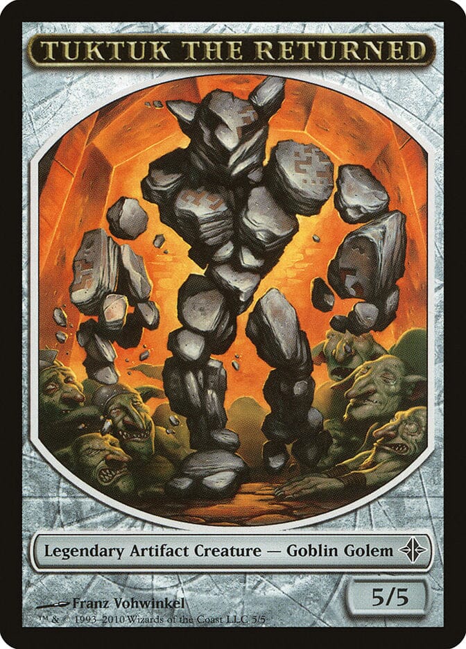 Tuktuk the Returned [Rise of the Eldrazi Tokens] MTG Single Magic: The Gathering  | Multizone: Comics And Games