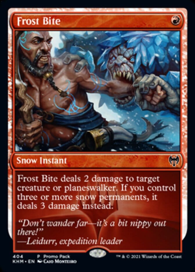 Frost Bite [Kaldheim Promo Pack] MTG Single Magic: The Gathering  | Multizone: Comics And Games