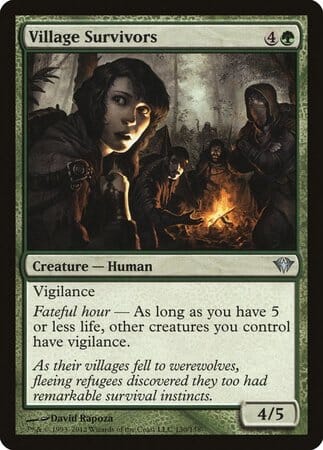 Village Survivors [Dark Ascension] MTG Single Magic: The Gathering  | Multizone: Comics And Games
