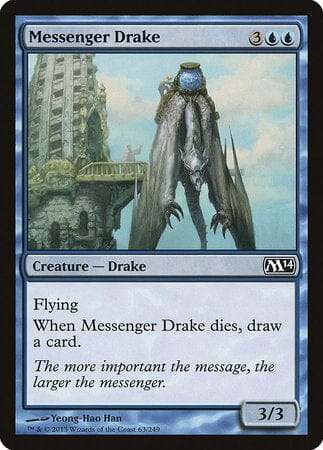 Messenger Drake [Magic 2014] MTG Single Magic: The Gathering  | Multizone: Comics And Games