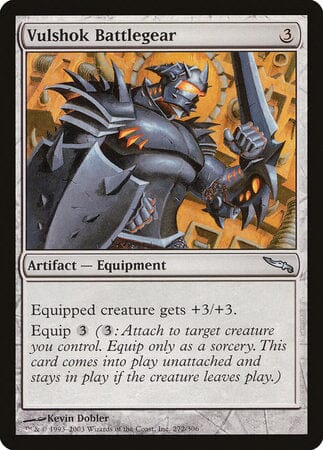 Vulshok Battlegear [Mirrodin] MTG Single Magic: The Gathering  | Multizone: Comics And Games