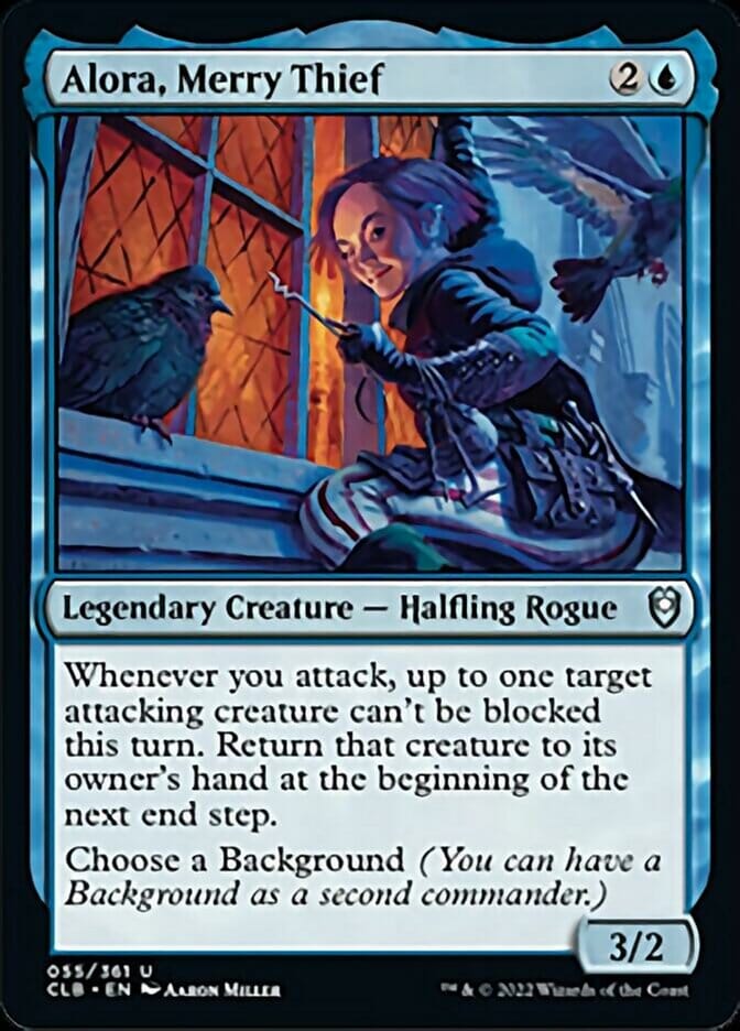 Alora, Merry Thief [Commander Legends: Battle for Baldur's Gate] MTG Single Magic: The Gathering  | Multizone: Comics And Games