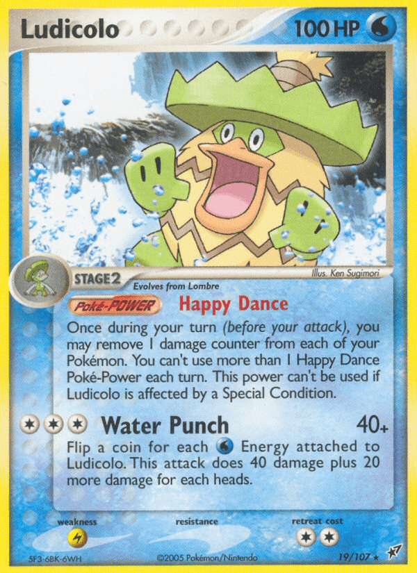 Ludicolo (19/107) [EX: Deoxys] Pokemon Single Pokémon  | Multizone: Comics And Games