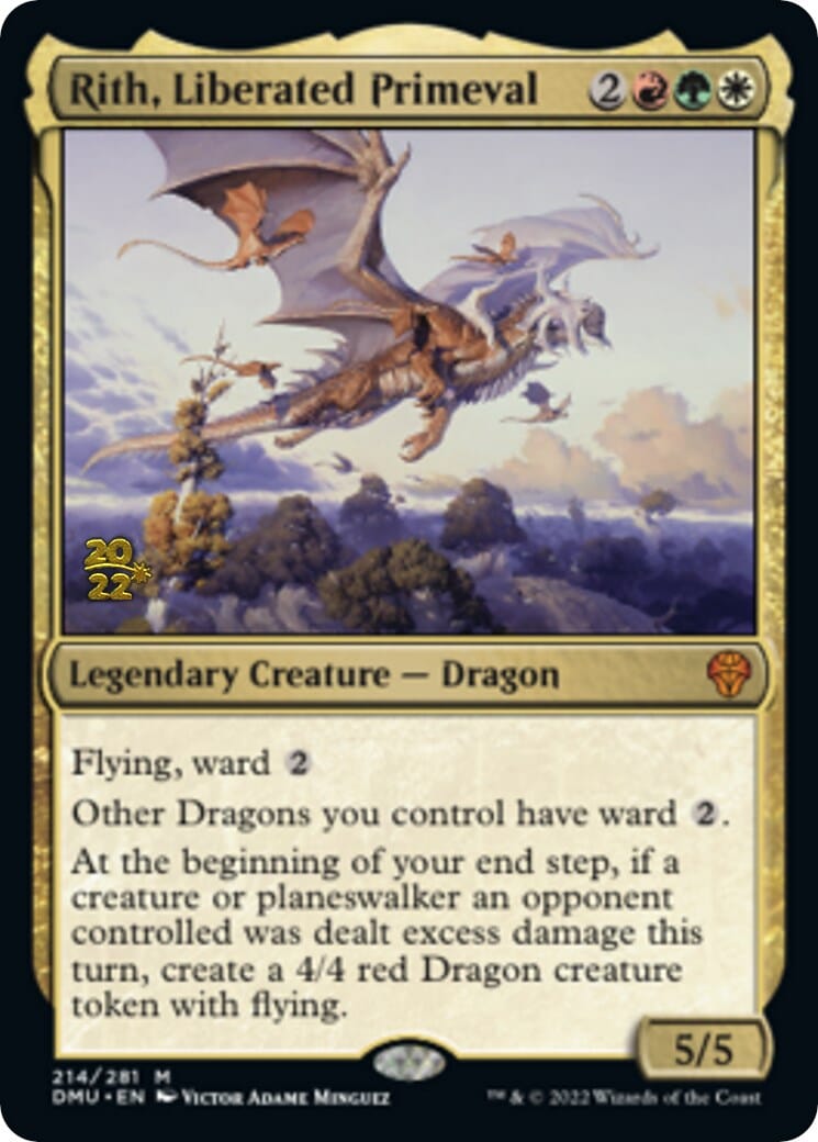 Rith, Liberated Primeval [Dominaria United Prerelease Promos] MTG Single Magic: The Gathering  | Multizone: Comics And Games