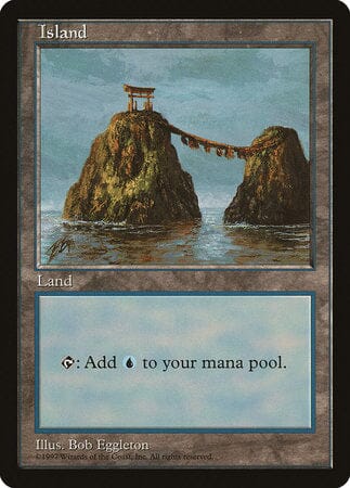 Island - Blue Pack (Eggleton) [Asia Pacific Land Program] MTG Single Magic: The Gathering  | Multizone: Comics And Games