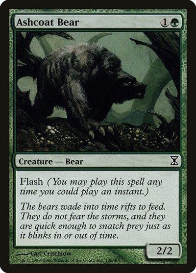 Ashcoat Bear [Time Spiral] MTG Single Magic: The Gathering  | Multizone: Comics And Games