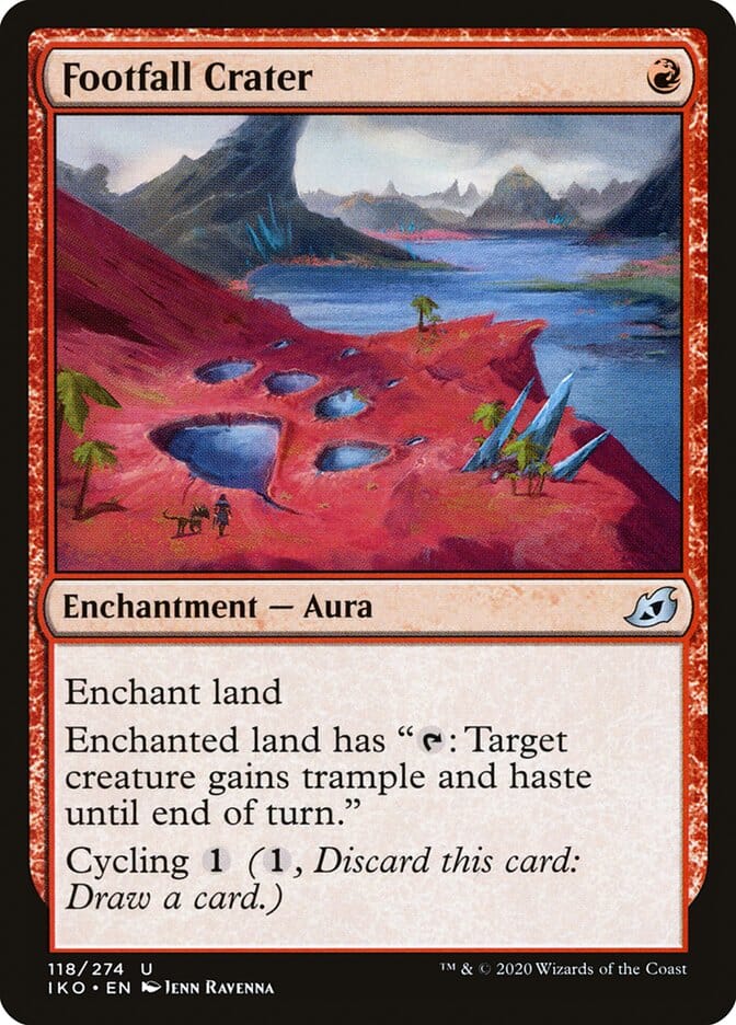 Footfall Crater [Ikoria: Lair of Behemoths] MTG Single Magic: The Gathering  | Multizone: Comics And Games