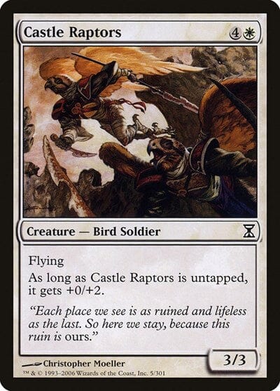 Castle Raptors [Time Spiral] MTG Single Magic: The Gathering  | Multizone: Comics And Games