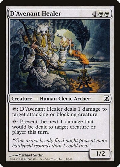 D'Avenant Healer [Time Spiral] MTG Single Magic: The Gathering  | Multizone: Comics And Games