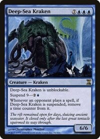 Deep-Sea Kraken [Time Spiral] MTG Single Magic: The Gathering  | Multizone: Comics And Games