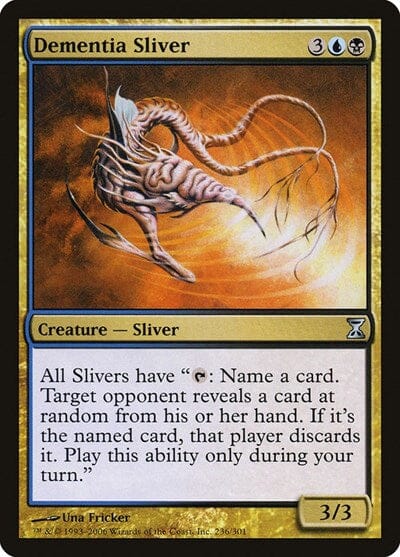 Dementia Sliver [Time Spiral] MTG Single Magic: The Gathering  | Multizone: Comics And Games