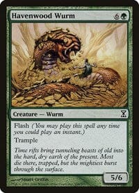 Havenwood Wurm [Time Spiral] MTG Single Magic: The Gathering  | Multizone: Comics And Games