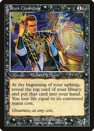 Dark Confidant [Judge Gift Cards 2011] MTG Single Magic: The Gathering  | Multizone: Comics And Games