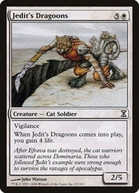 Jedit's Dragoons [Time Spiral] MTG Single Magic: The Gathering  | Multizone: Comics And Games