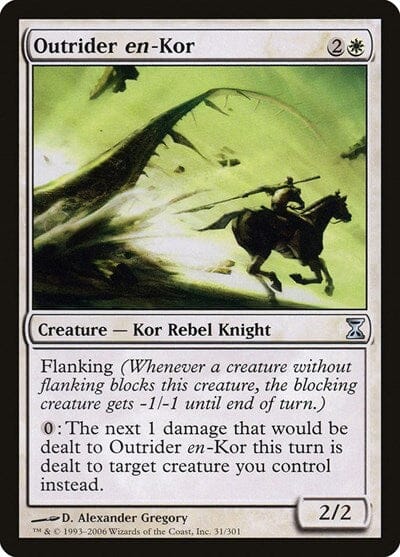 Outrider en-Kor [Time Spiral] MTG Single Magic: The Gathering  | Multizone: Comics And Games