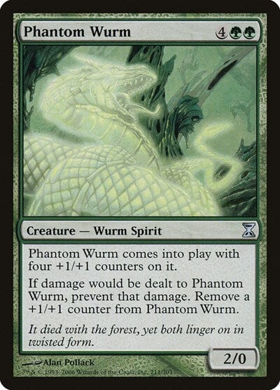 Phantom Wurm [Time Spiral] MTG Single Magic: The Gathering  | Multizone: Comics And Games