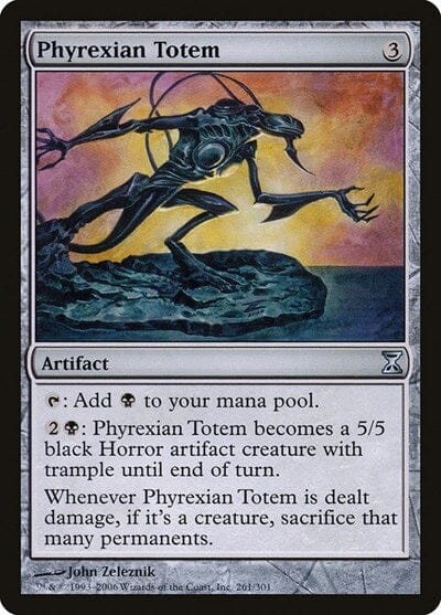 Phyrexian Totem [Time Spiral] MTG Single Magic: The Gathering  | Multizone: Comics And Games