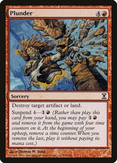 Plunder [Time Spiral] MTG Single Magic: The Gathering  | Multizone: Comics And Games