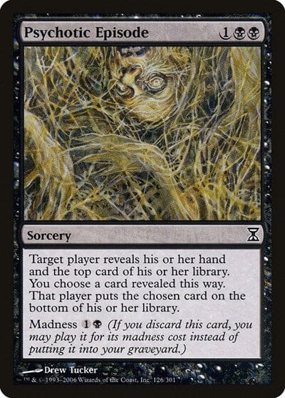 Psychotic Episode [Time Spiral] MTG Single Magic: The Gathering  | Multizone: Comics And Games